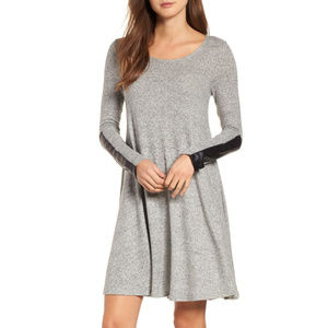 Karen Kane Faux Leather Dress Size M